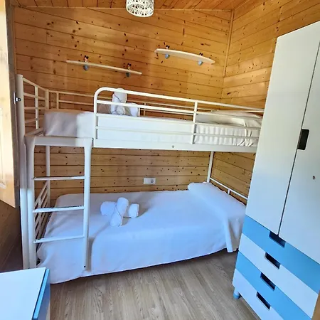 別荘 La Casita De Madera Sijuela